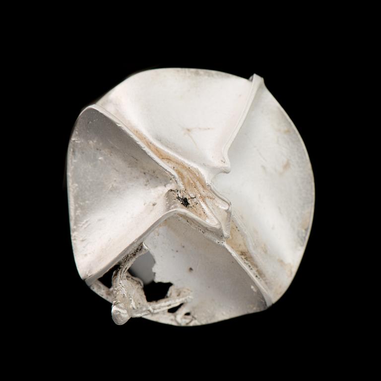 BJÖRN WECKSTRÖM, RING "Jaaras dream", silver. Lapponia 1969.