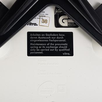 Charles & Ray Eames, a 'Plastic Chair PACC' desk chair, Vitra, 2010.