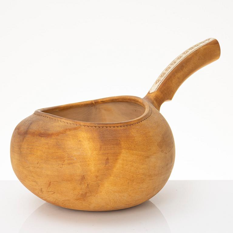 Anders Sunna, Milk jug, Nahppi, signed.