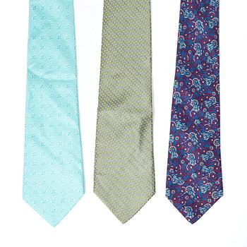 Hermès, ties, 3 pcs.