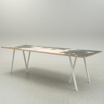 A 'Loop stand' table by Leif Jørgensen for HAY.