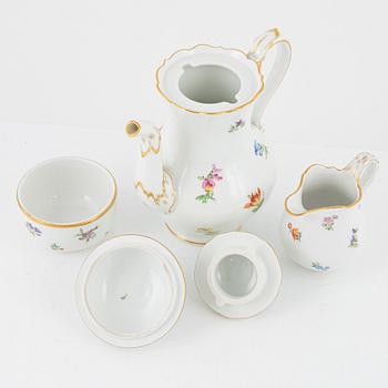 A 27-piece porcelain Mocca set, Meissen, Germany.