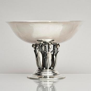 Georg Jensen, skål, silver, design Johan Rohde, Köpenhamn 1919-1927.
