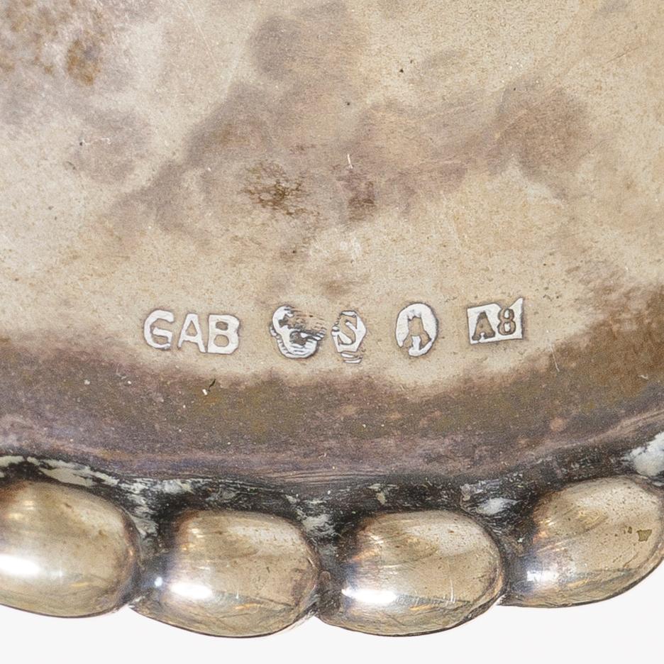 A silver vase, GAB, Stockholm, 1927.