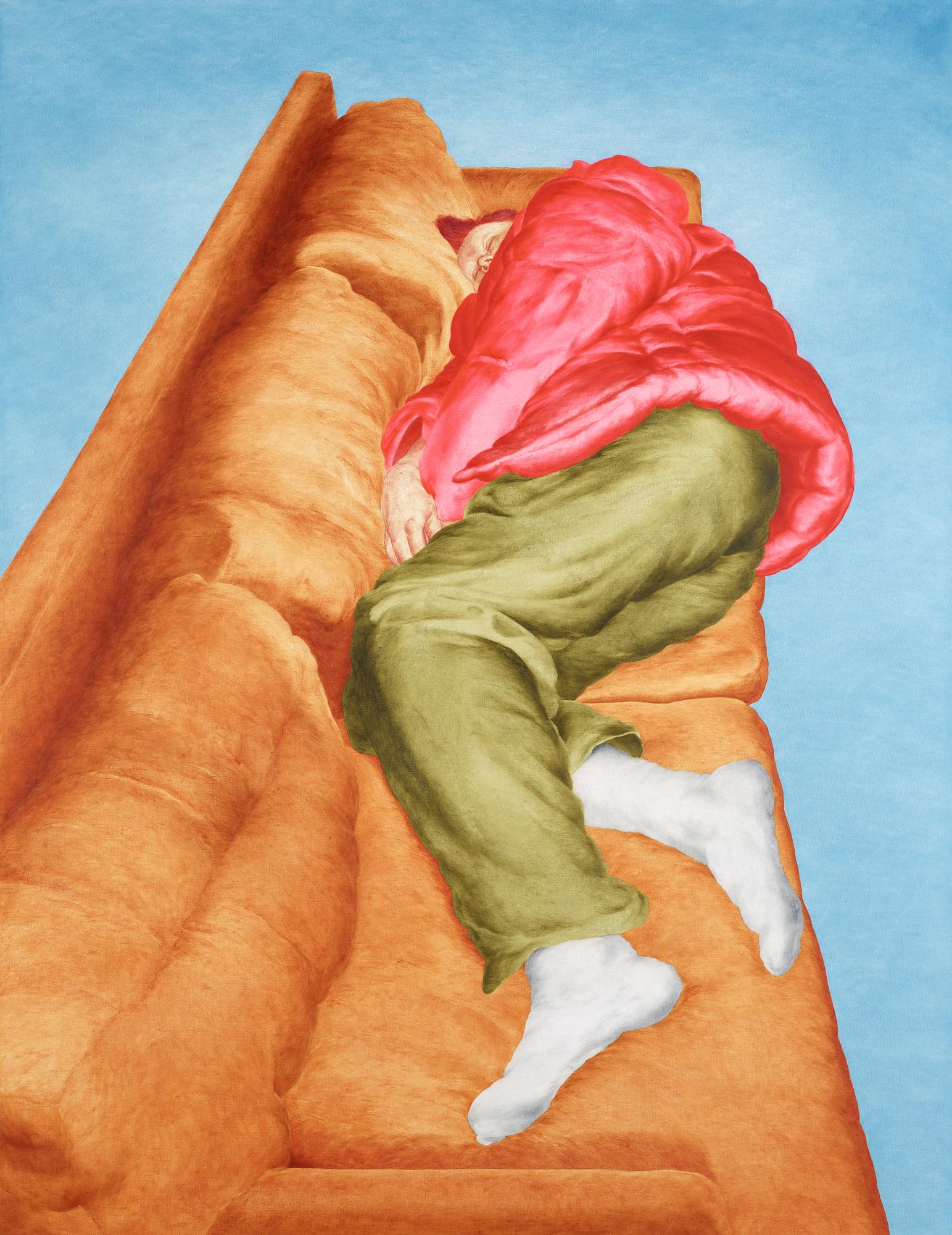 Anna Finney, "On the sofa II / På soffan II".