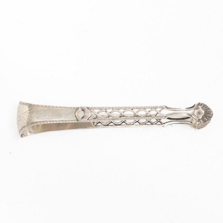 Carl Fredrik Seseman, sockertång, silver, Arboga 1788.
