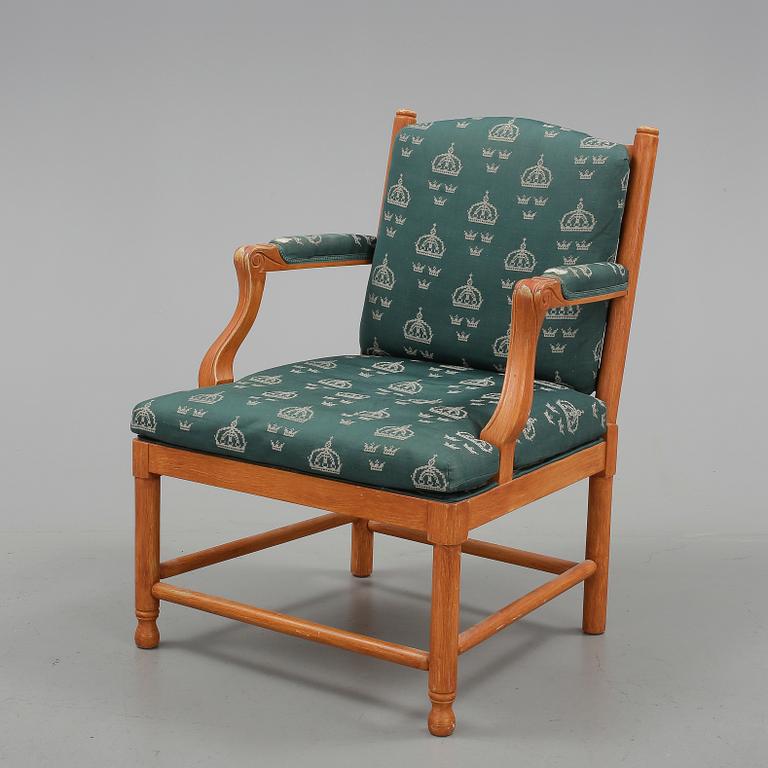 FÅTÖLJ, sk Gripsholmsmodell. 1900-tal.