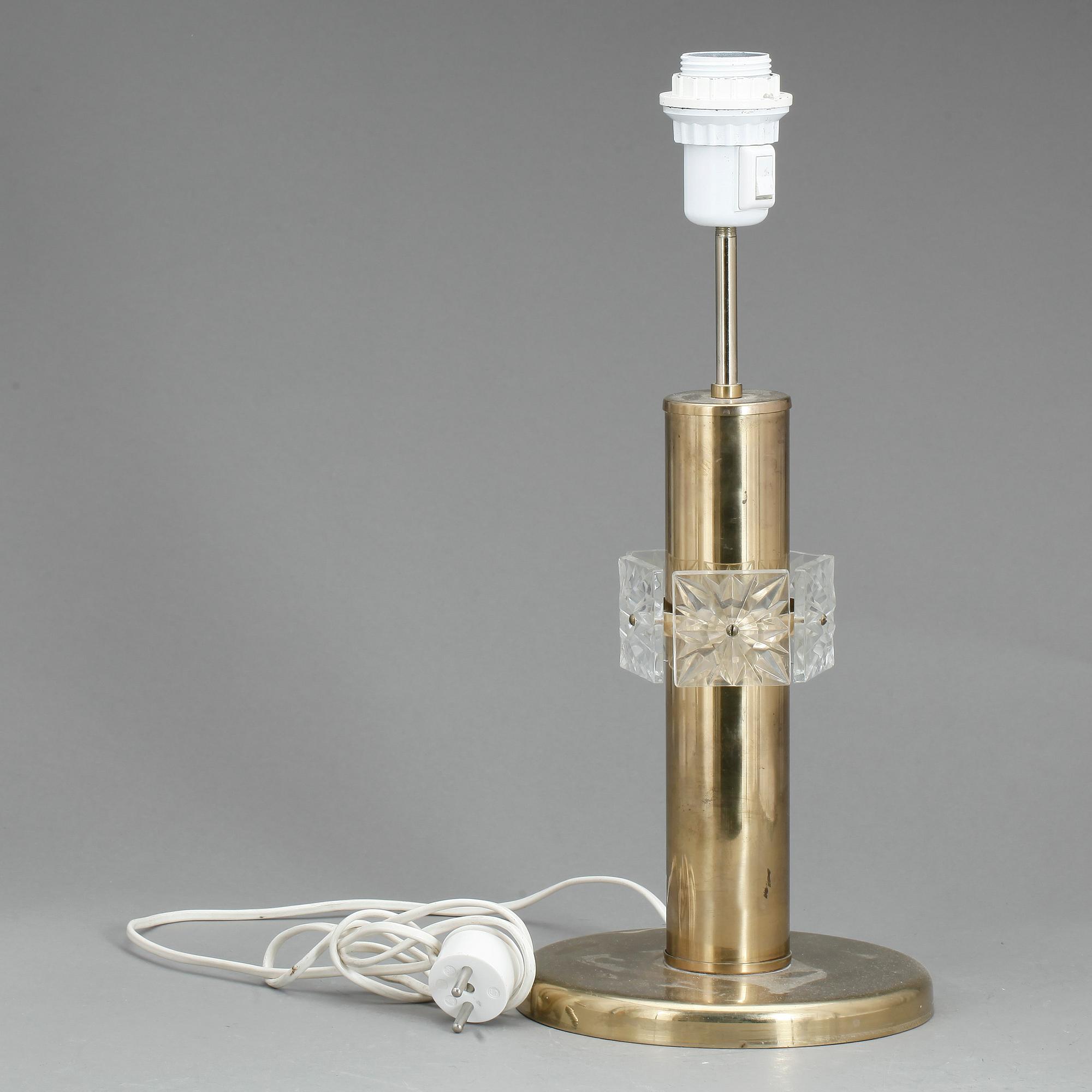 BORDSLAMPA, 1960/70-tal.
