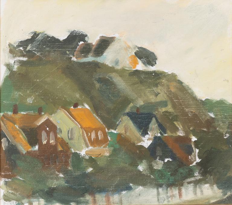 Gustav Rudberg, "Kyrkbacken, Ven".