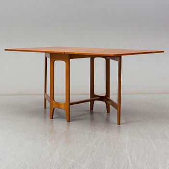 BENDT WINGE, a teak gate-leg table from Kleppes Møbelfabrik, Norway.