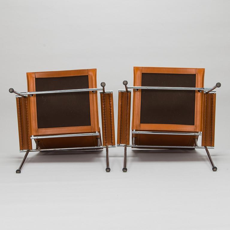 Yrjö Kukkapuro, a pair of 1960s 'Casino' lounge chairs for Lepokalusto Oy.