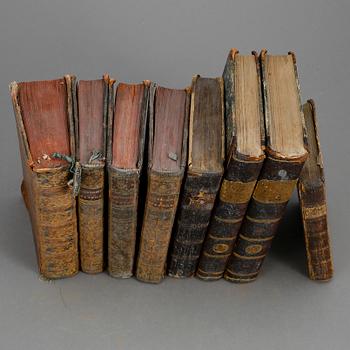 BOKPARTI VARIA, 8 vol, bla Nouvelles vies des saints, Paris 1775.