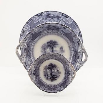 Servis 89 dlr earthenware "Lorraine" S&Co around 1900.