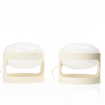 Joe Colombo, a pair of table lamps, 'KD 27 Sinjet', Husqvarna, 1960s/70s.