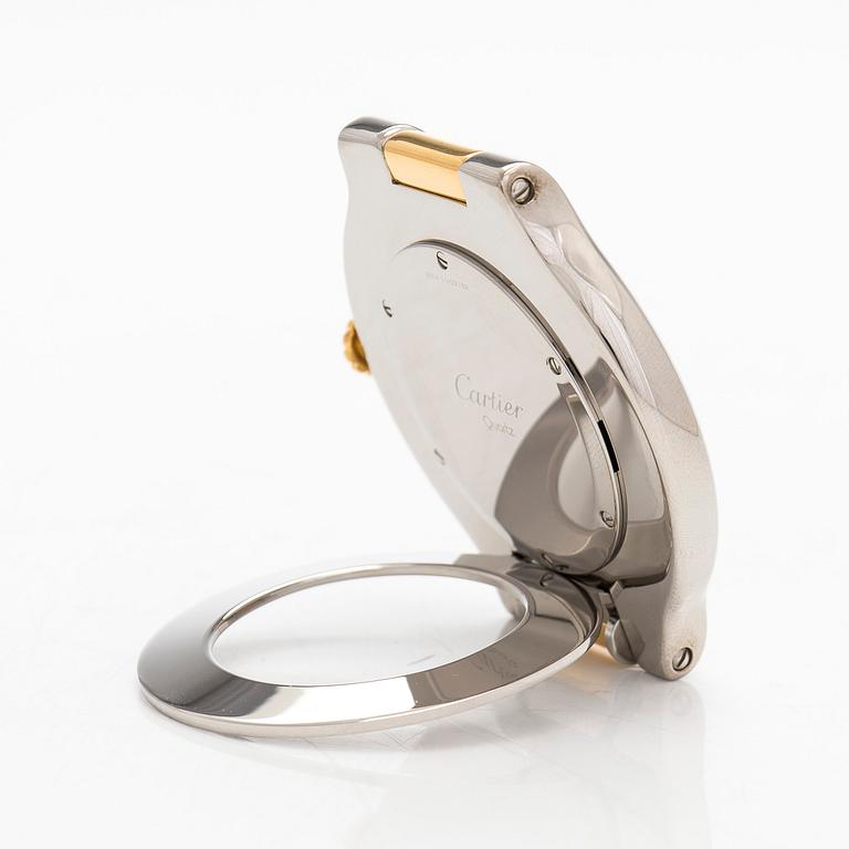 Cartier, Must 21, alarm clock, 56 mm.