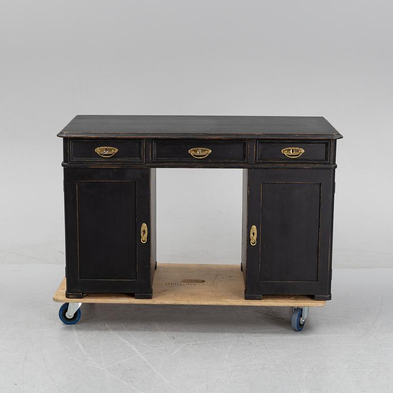 An early 20th century writing desk.