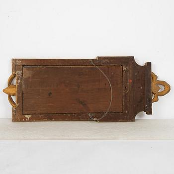 A Gustavian mirror by Niclas Falkengren, Jönköping (active 1776-1813).