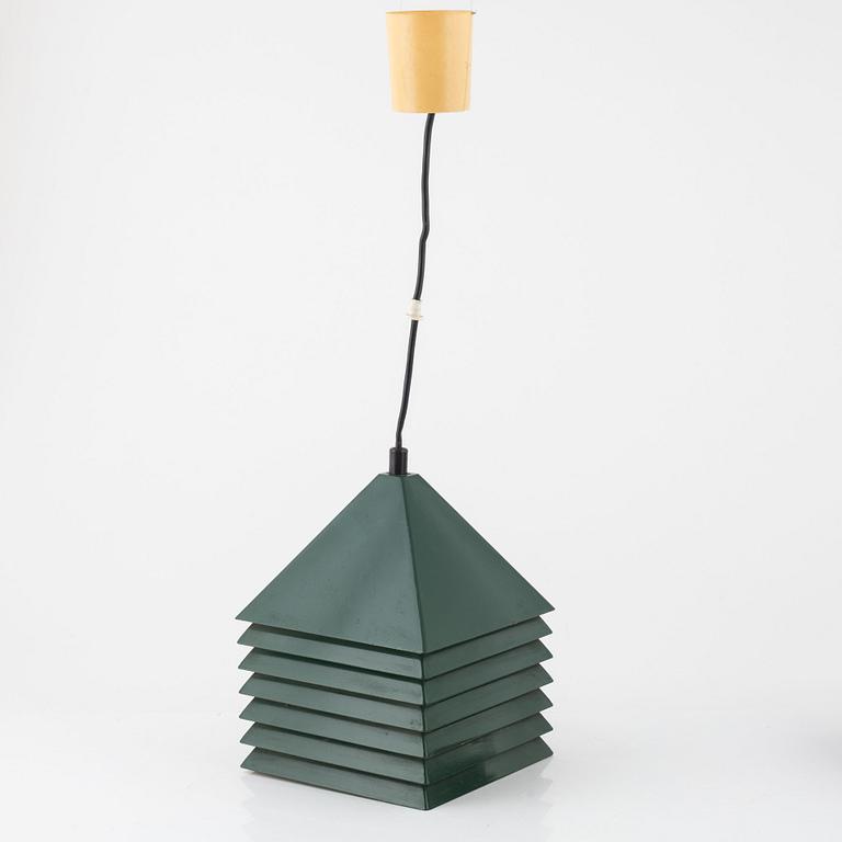 Hans-Agne Jakobsson, taklampor 2 st., Hans Agne Jakobsson AB, Markaryd, 1960-tal.