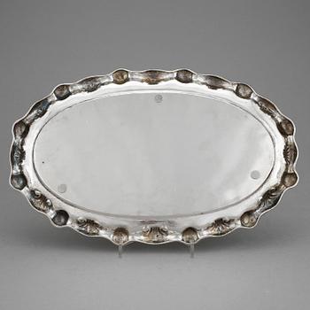 BRICKA, silver, Österrike-Ungern, 1872-1922. Vikt ca 338 gram.