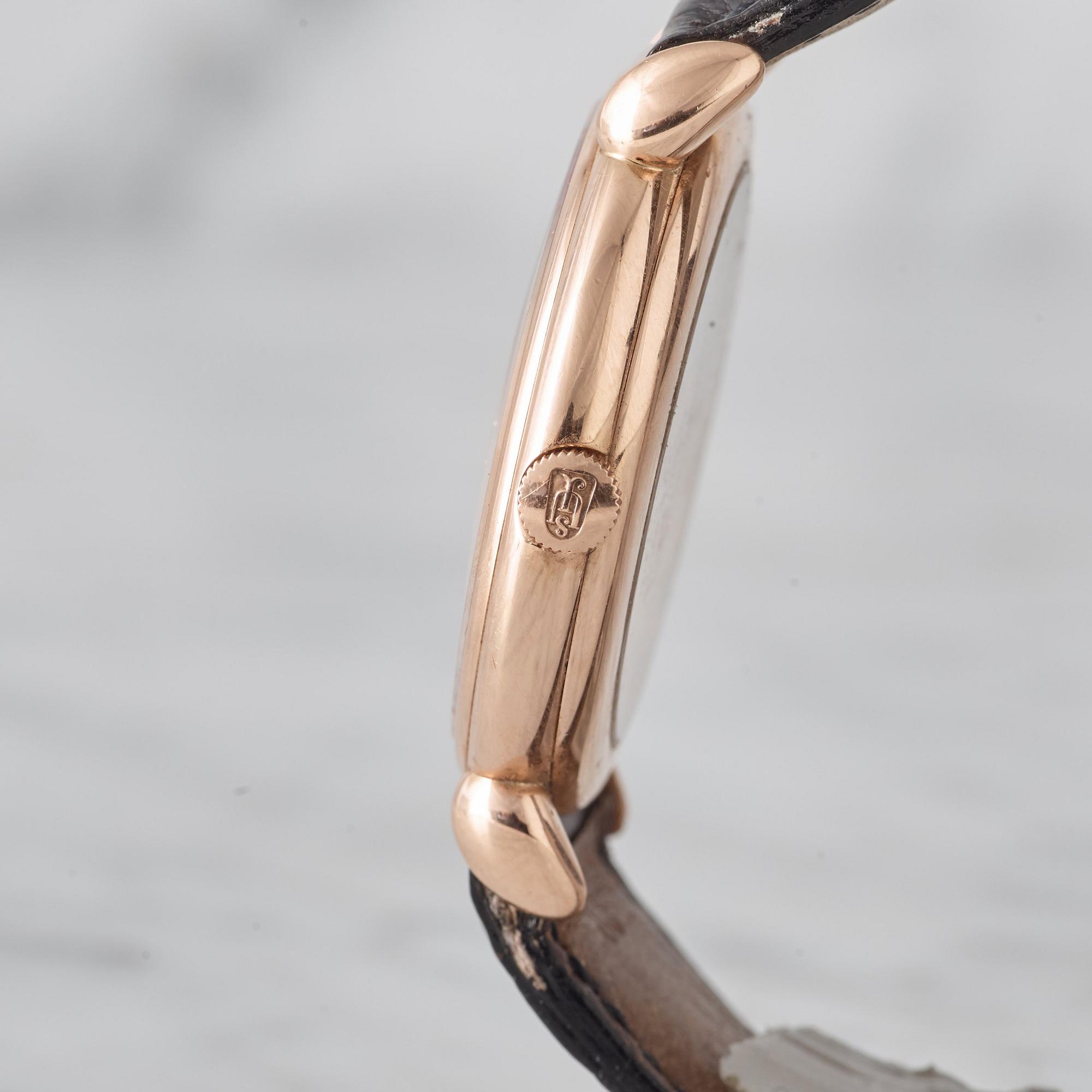 URBAN JÜRGENSEN, Copenhagen, Reference 8, armbandsur, 37 mm,