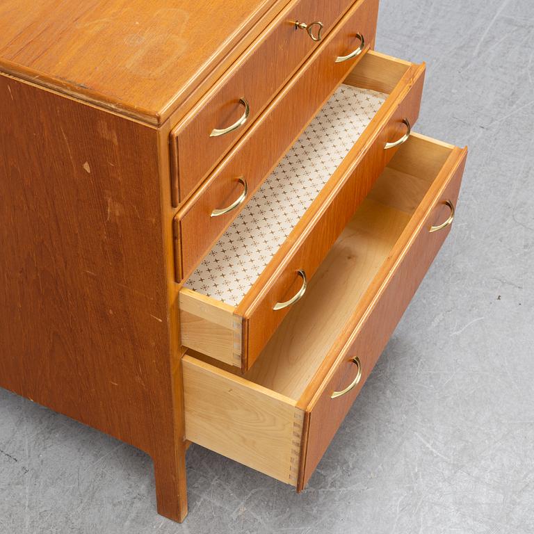 A teak chest of drawers from Nordiska Kompaniet, 1953.