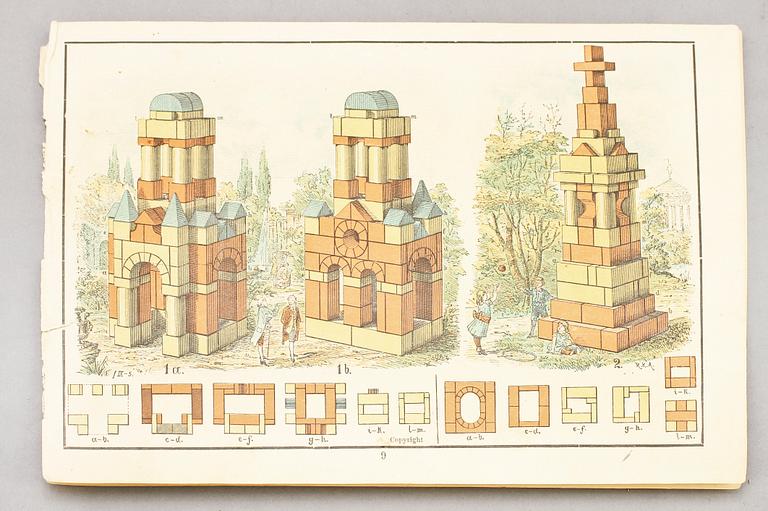 BYGGSATS, "Ankar-Steinbaukasten", sekelskifte 1800/1900-tal.