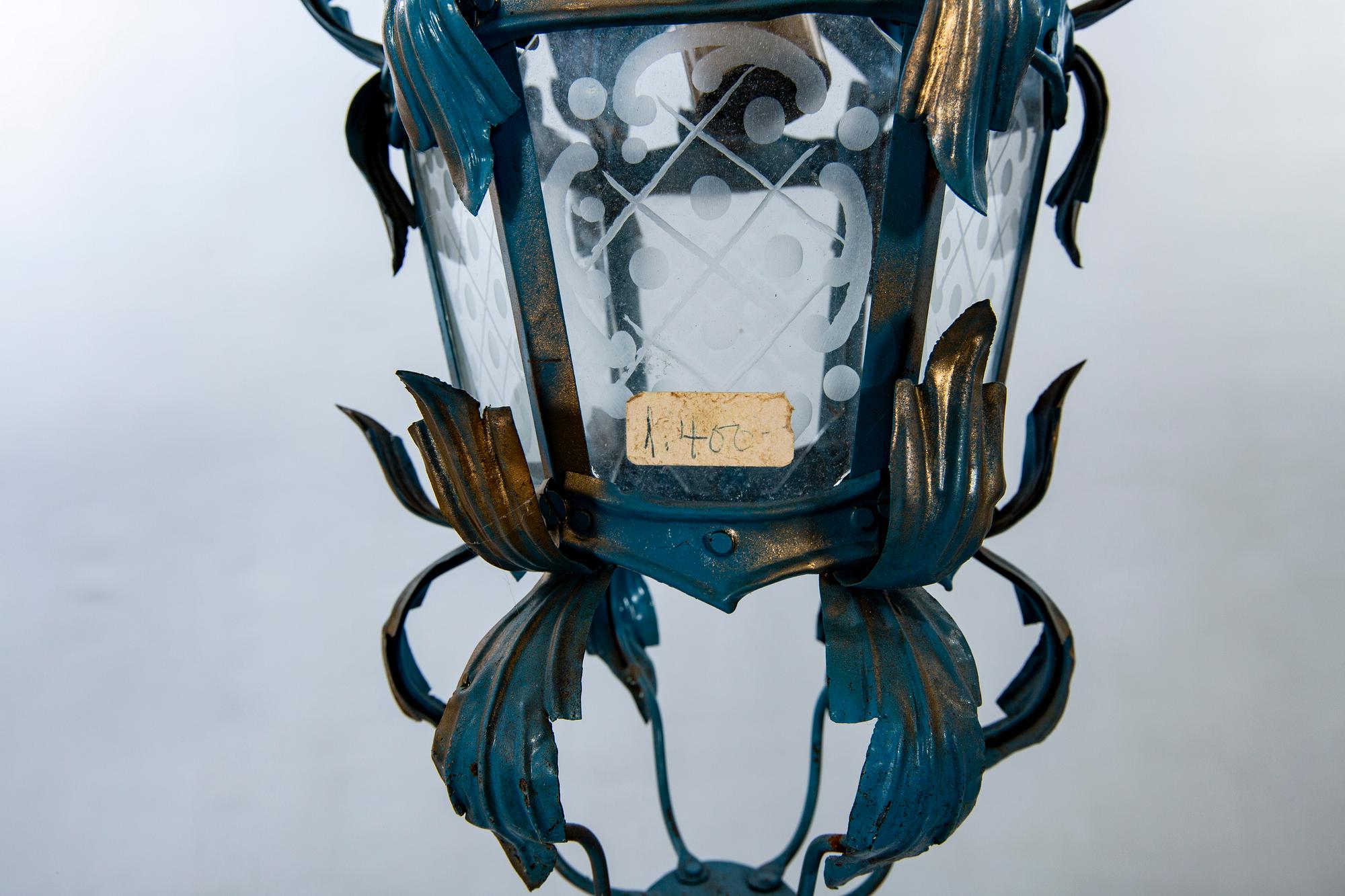 Taklyktor, 3 st, 1900-talets mitt.