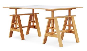 ACHILLE & PIER GIACOMO CASTIGLIONE, skrivbord "Leonardo", Zanotta, Italien.