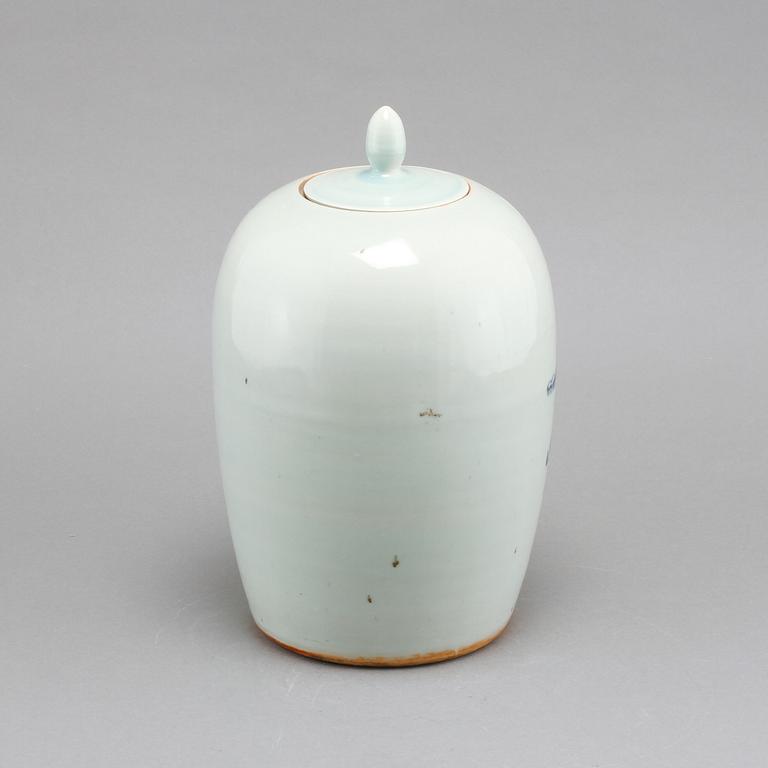 LOCKURNA, porslin, Kina, Qing, 1800-tal.