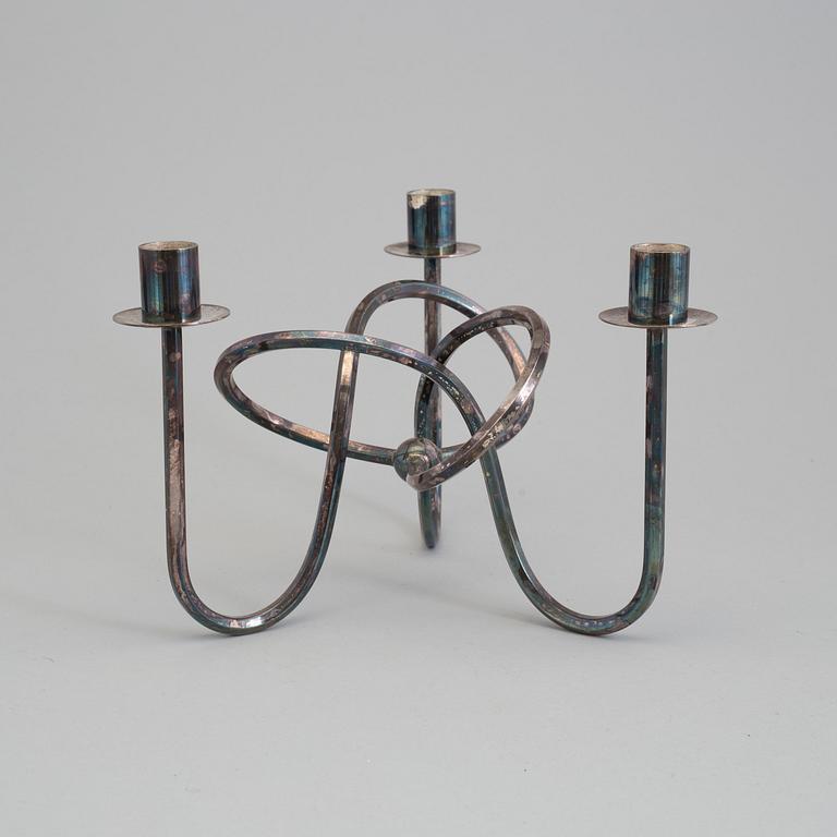 JOSEF FRANK, a brass candelabrum from Svenskt Tenn.