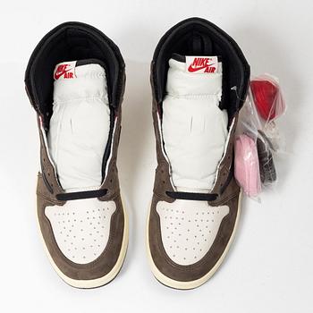 Sneakers, Nike, artikelnummer CD4487-100, Jordan 1 high OG TS SP, storlek US 9.