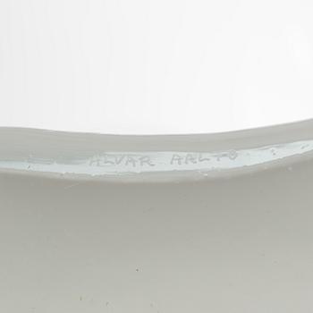 Alvar Aalto, a glass vase, 3031, signed Alvar Aalto.