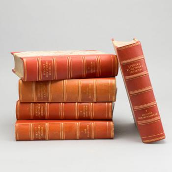 SVENSKT KONSTNÄRSLEXIKON, I-V vol, Allhems Förlag, Malmö 1952-1967.