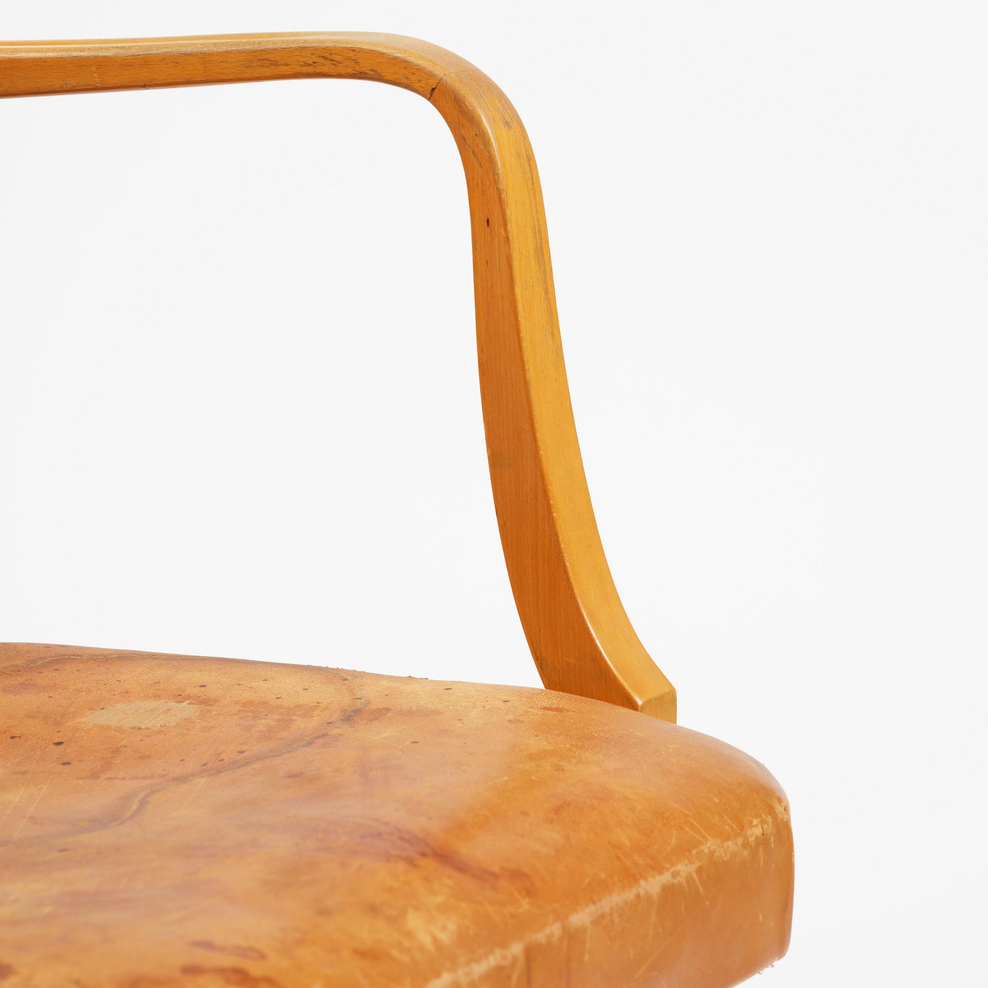 G.A. Berg, armchair, Stockholm, 1940s.
