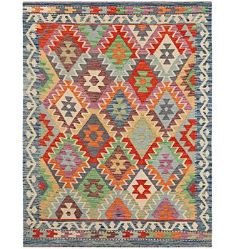 A carpet, Kilim, c. 198 x 154 cm.
