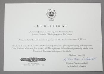 LJUSSTAKAR, 4 st, Carl Hjalmar Norrström, Skultuna Mässingsbruk. Numrerad 056/300.