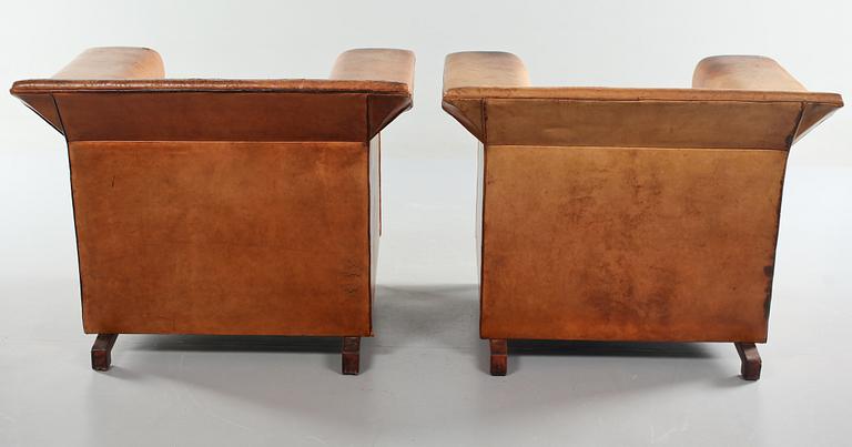 FÅTÖLJER, ett par, "Suite", Bart Van Bekhoven, Holland, 1970-tal.
