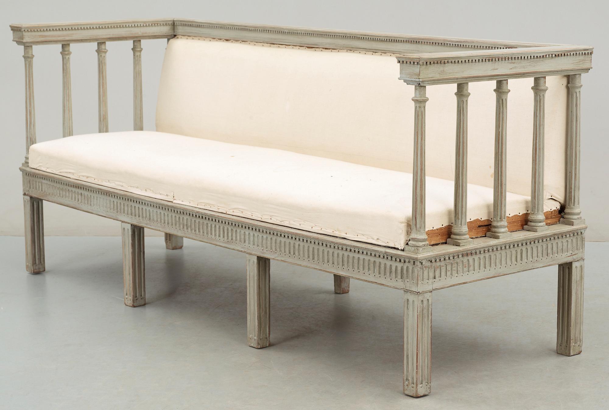 SOFFA, empire, möjligen England, tidigt 1800-tal.