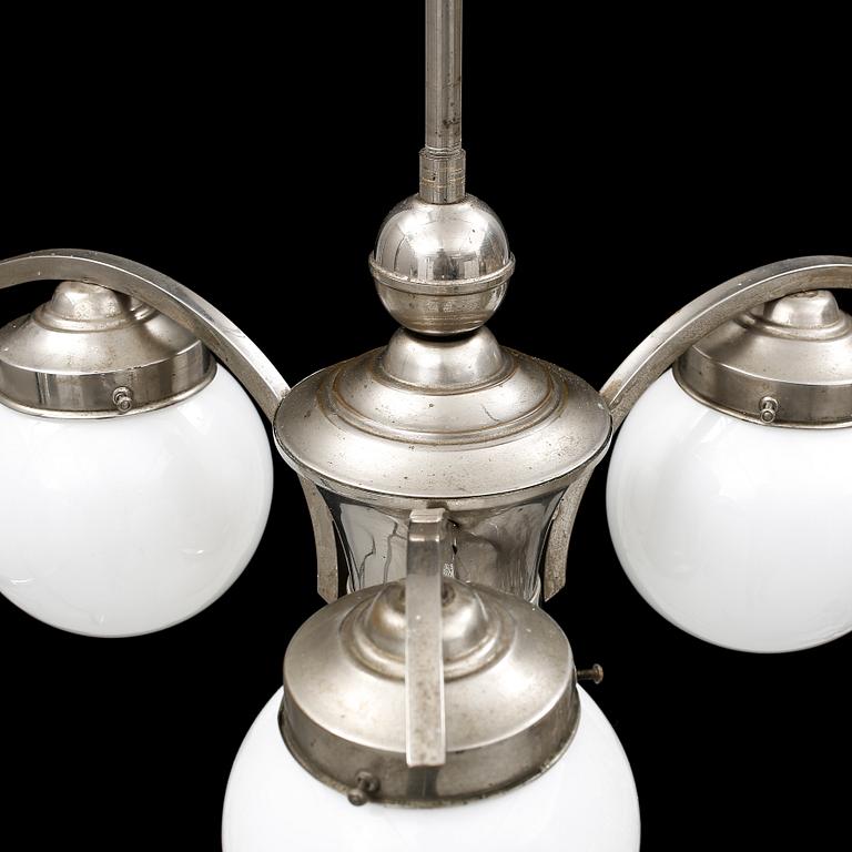 TAKLAMPA, art deco, 1940-tal.
