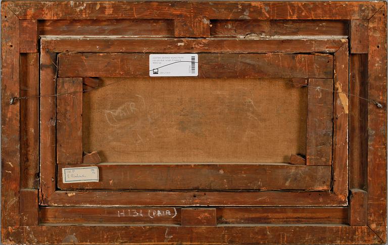 OKÄND KONSTNÄR, olja på duk, osign, England, 1800-tal.