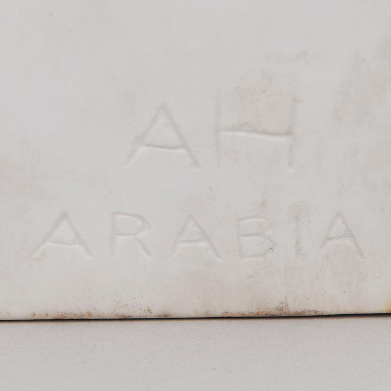 ANNIKKI HOVISAARI, VÄGGPLATTA, Keramik, signerad AH, Arabia.