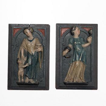 A pair of reliefs, 18th–19th century.