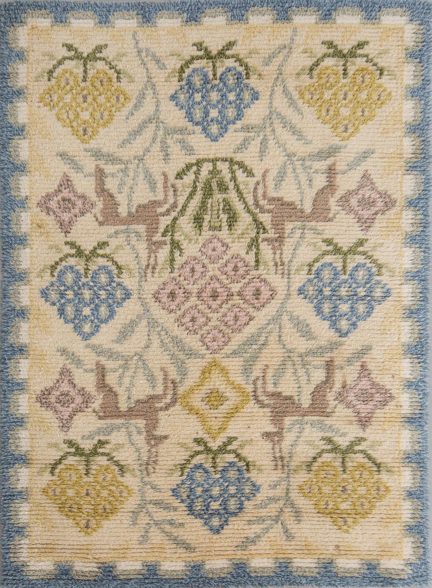 MATTA, flossa, 1900-talets första hälft/mitt. Ca 197 x 137 cm.