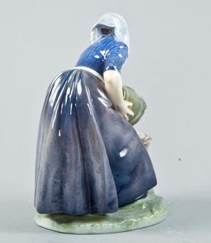 FIGURIN, porslin, Christian Thomsen, Royal Copenhagen.