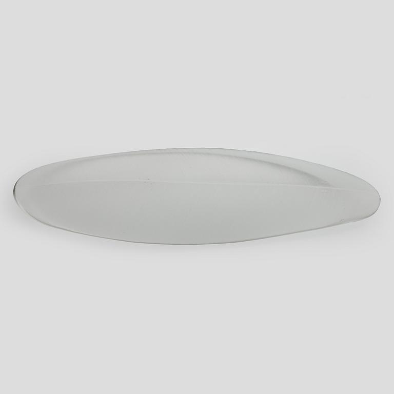 Tapio Wirkkala, konstföremål "Fjäder" 3869, signerad Tapio Wirkkala Iittala -55.
