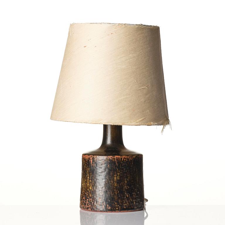 Stig Lindberg, a stoneware table lamp, Gustavsberg Studio 1970.