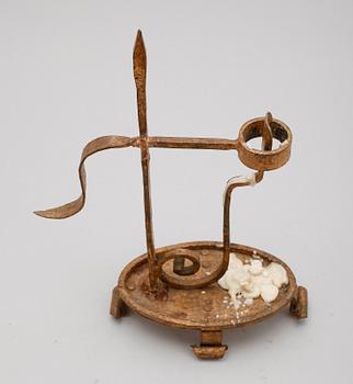 STUMPSTAKE, bronserat smide, 1800-tal.