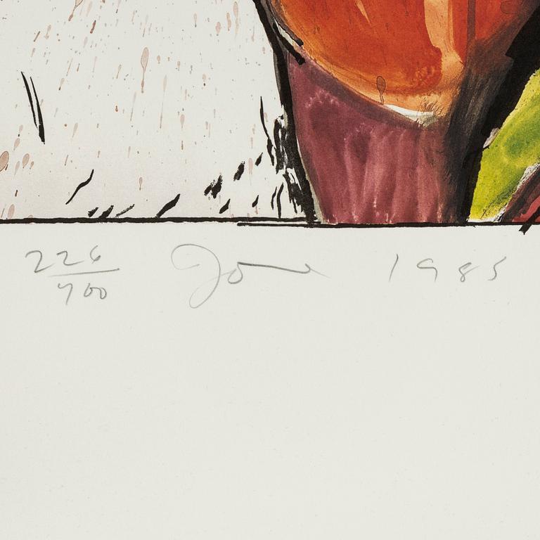 Jim Dine, offset, 1985, signerad och numrerad 226/400.