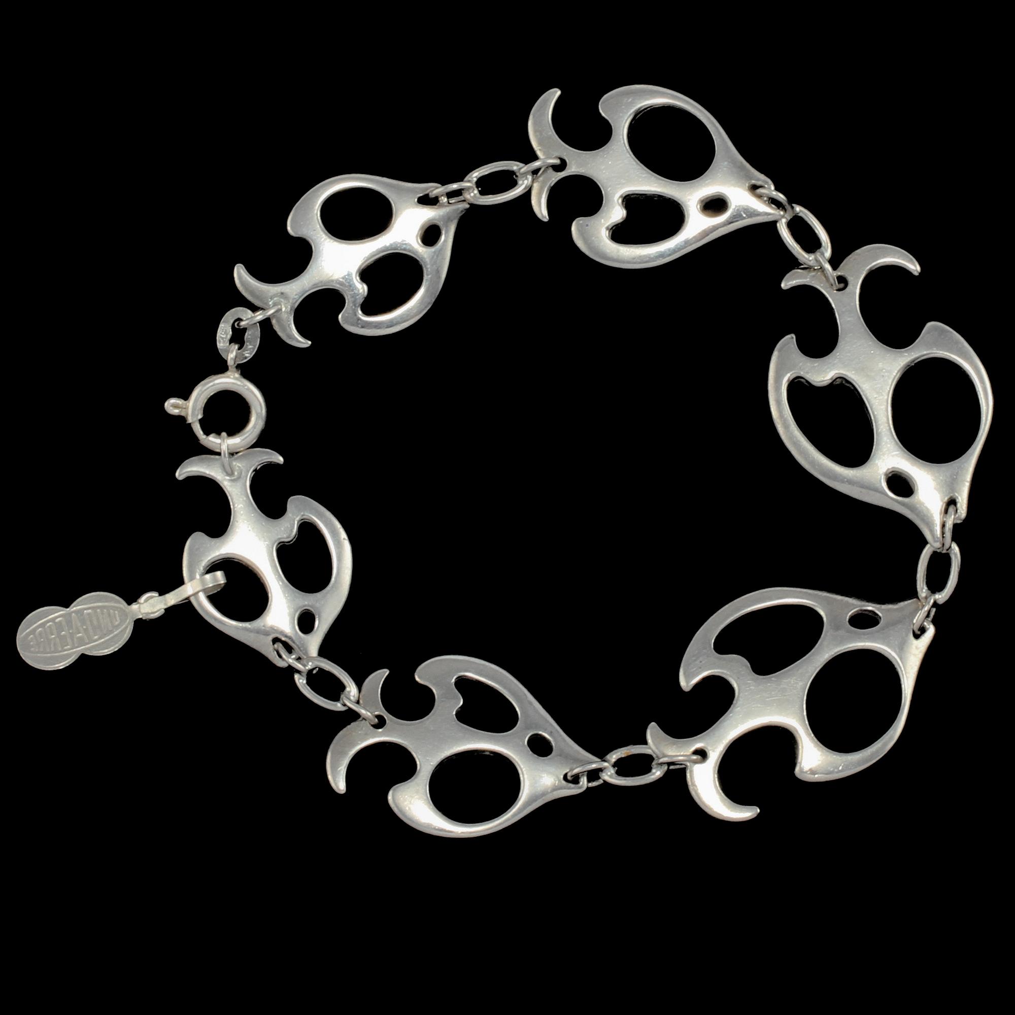 ARMLÄNK, sterlingsilver, Uno A Erre, Italien. Vikt 17 g.