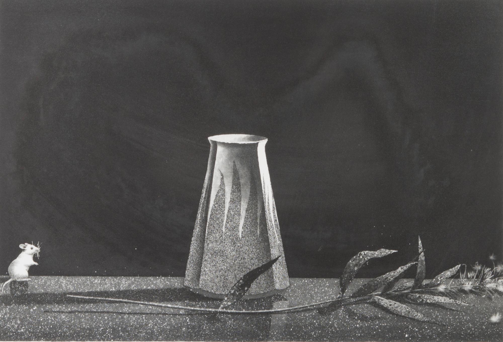 ESA RIIPPA, etsaus, signeerattu ja päivätty -84, numeroitu 32/100.